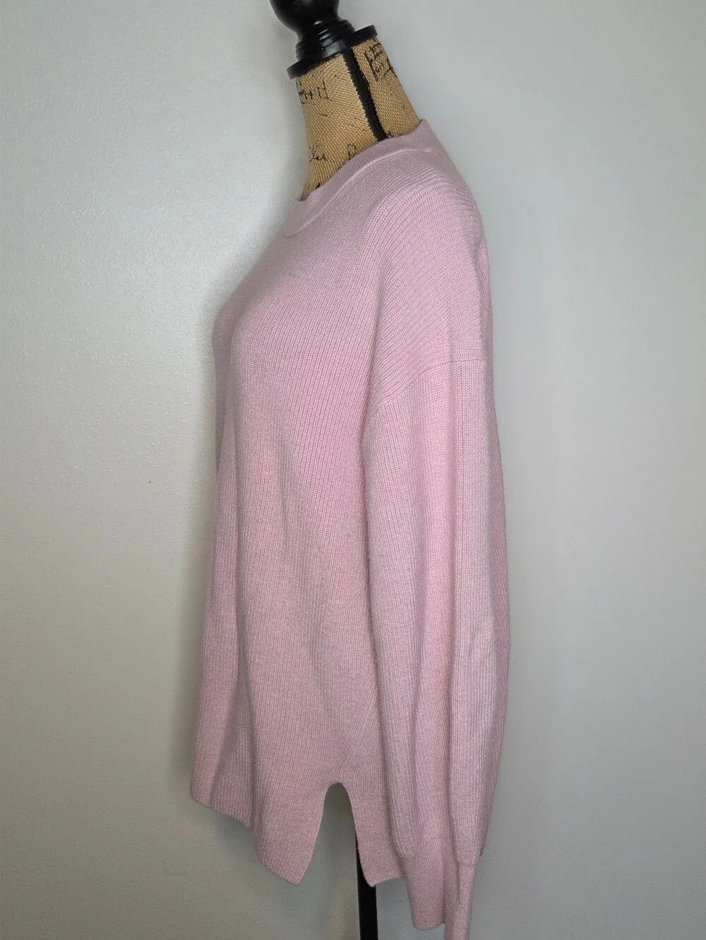 Lululemon Merino Wool-Blend Ribbed Crewneck Sweater Size 12